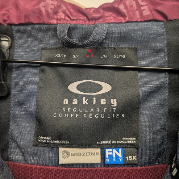 Oakley Blue and Tan Jacket - Picture 4 of 6